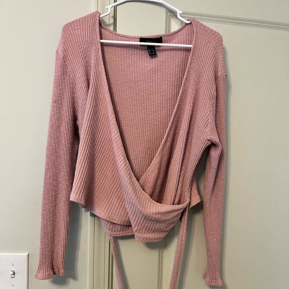 Pink sweater